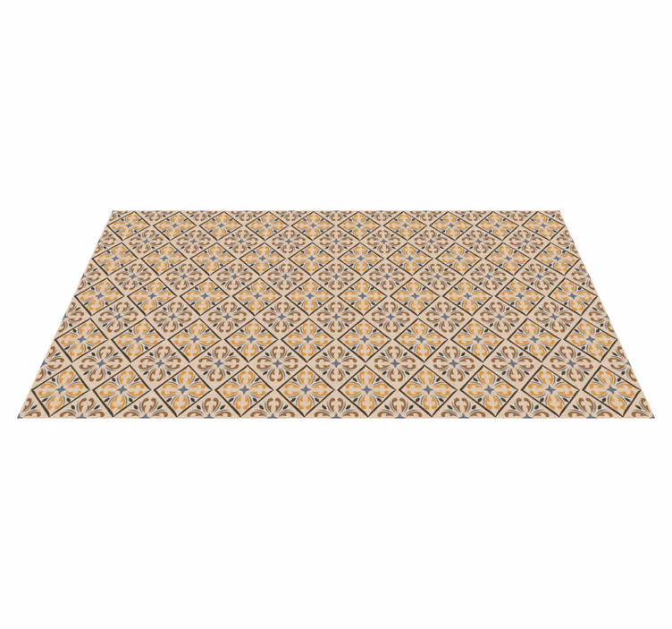 Elegante patroontegels vinyl tapijt tegels - TenStickers
