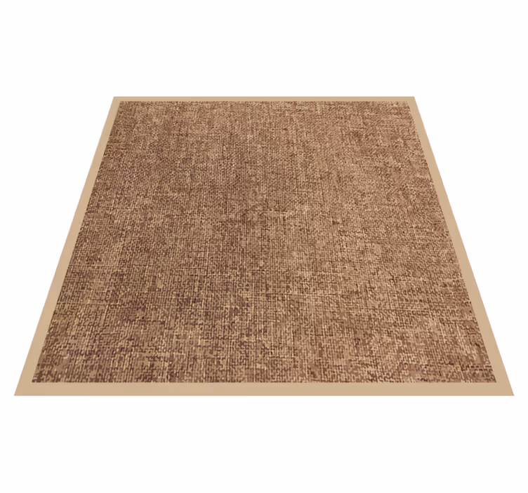 Warme aardse tinten vinyl tapijt textuur - TenStickers