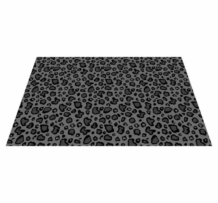 Luipaardprint stijl vinyl vloerkleed dierenprint - TenStickers
