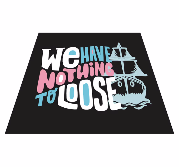 Wij hebben losse vinyl tapijt zinnen en teksten - TenStickers