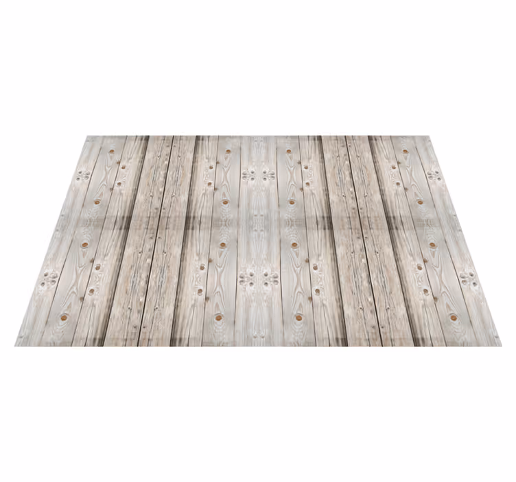 Verouderde houten planken vinyl tapijt houtstructuur - TenStickers