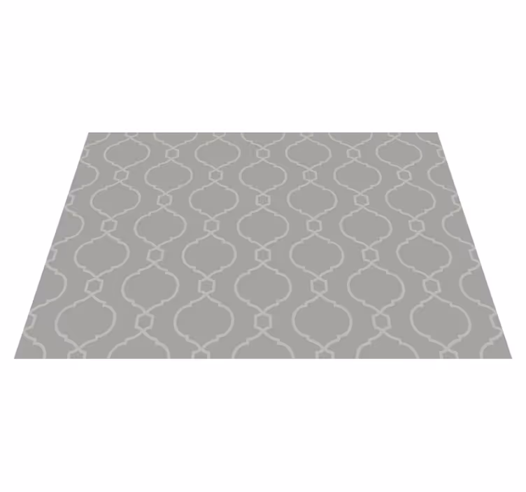 Stijlvolle geometrische print vinyl tapijt tegels - TenStickers