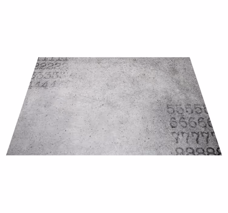 Numerieke Steenstructuur vinyl tapijt - TenStickers