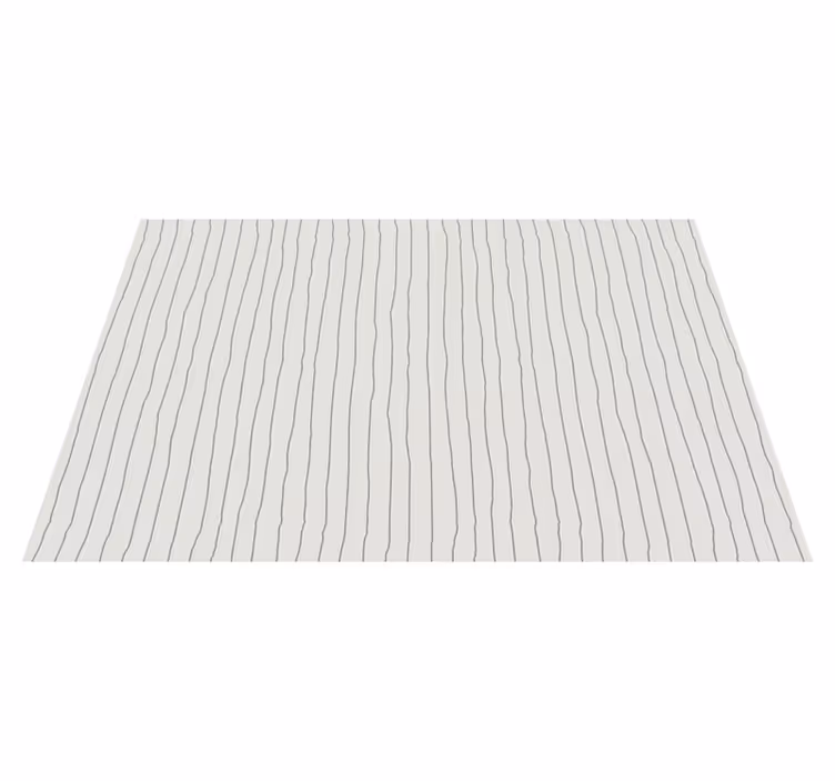 Lineair monochroom vinyl tapijt strepen - TenStickers