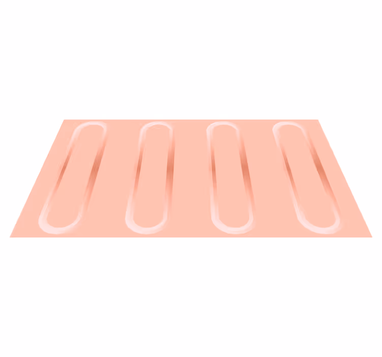 Abstracte geometrische lijnen vinyl tapijt textuur - TenStickers