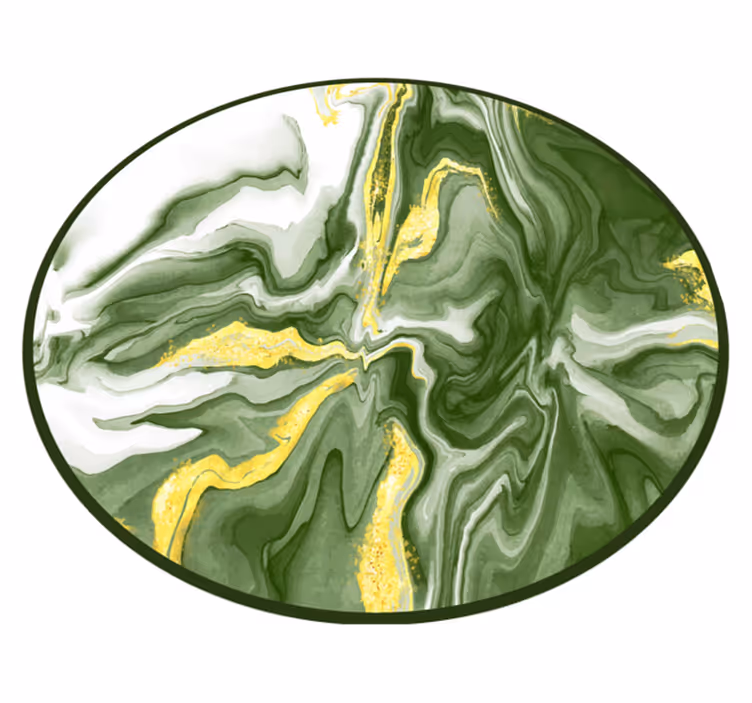 Gemarmerde elegantie marmeren vinyl tapijt - TenStickers
