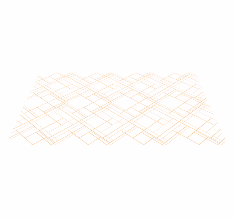 Geometrische lijnen minimalistisch patroon vinyl tapijt geometris - TenStickers