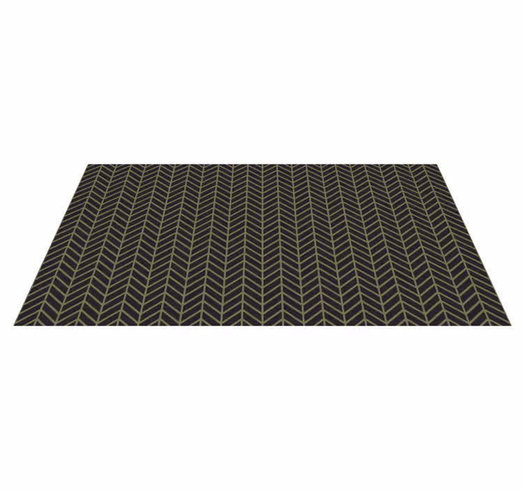Herringbone Gestreept Patroon strepen vloerkleed - TenStickers