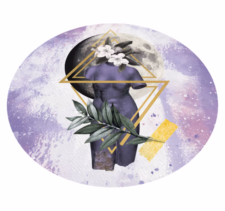 Vinyl tapijt lavendel moderne stijl - TenStickers