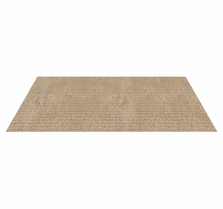 Eenkleurige beige vinyl tapijt - TenStickers