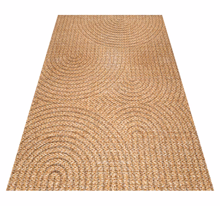 Arcos effect geweven vinyl tapijt structuur - TenStickers
