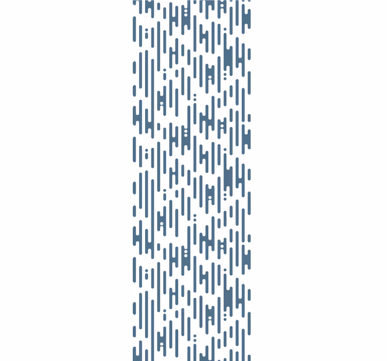 Behang geometrisch abstract lijnenpatroon - TenStickers