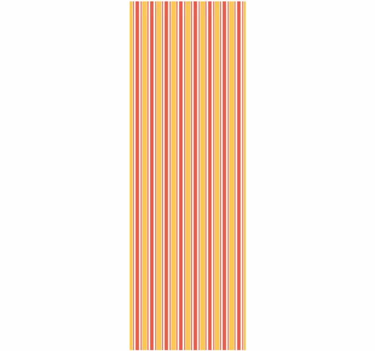 Elegant warm motief behang verticale strepen - TenStickers