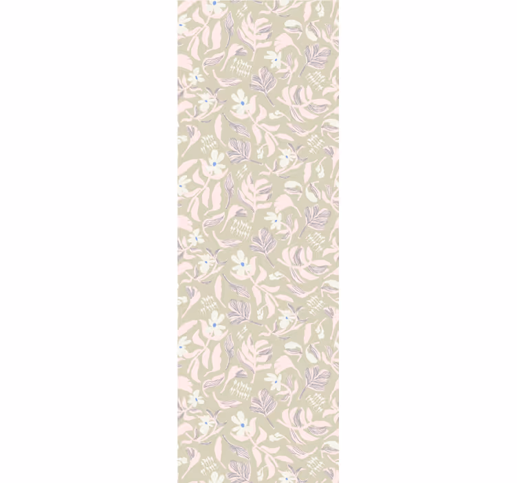 Delicate bloemennatuur bloemen behang - TenStickers
