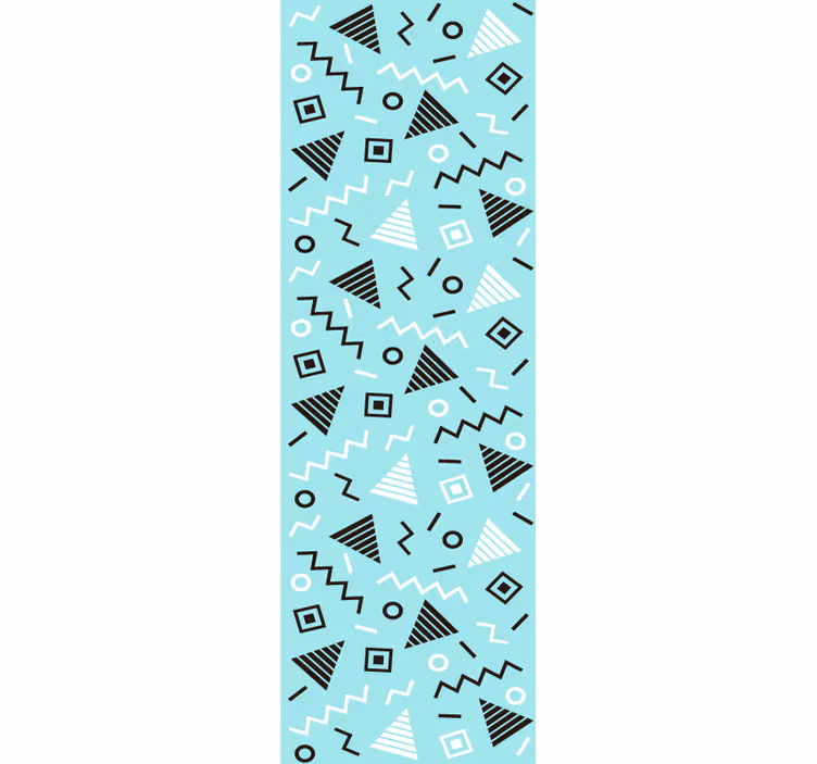 Leuke moderne memphis behang geometrisch - TenStickers