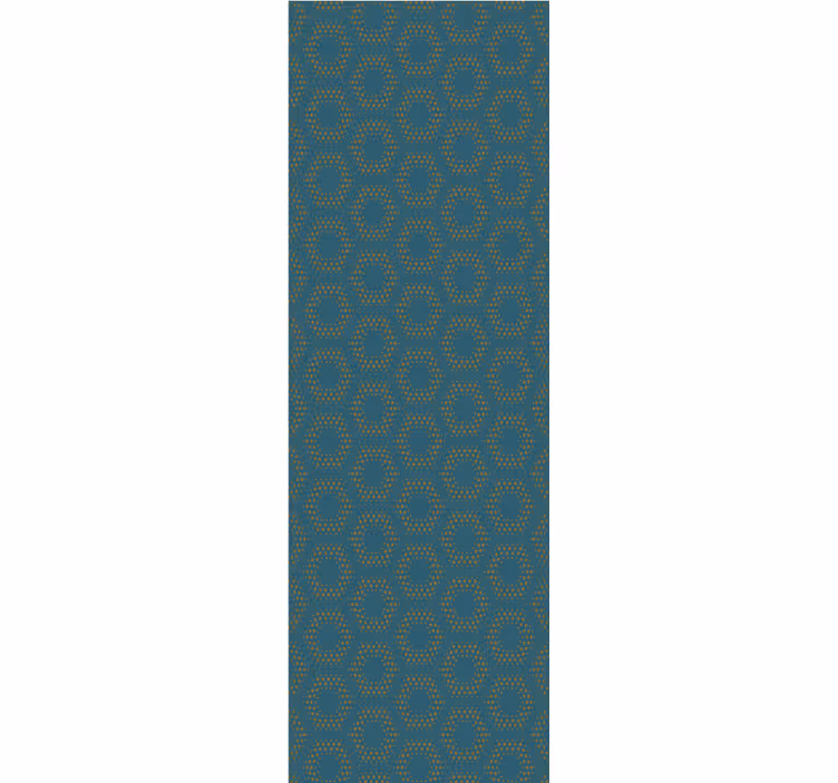 Geometrisch honingraatpatroon behang print - TenStickers