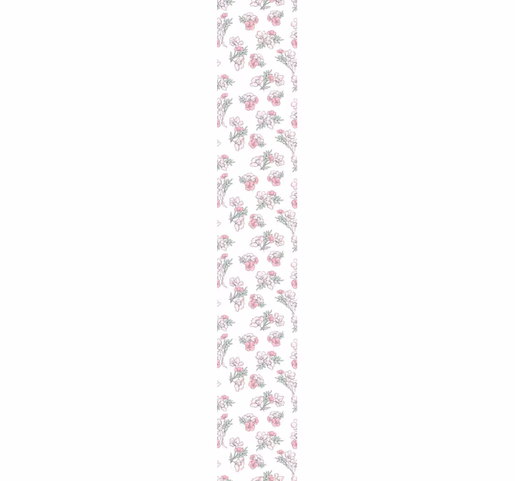 Bloemen behang fijn bloesem patroon - TenStickers