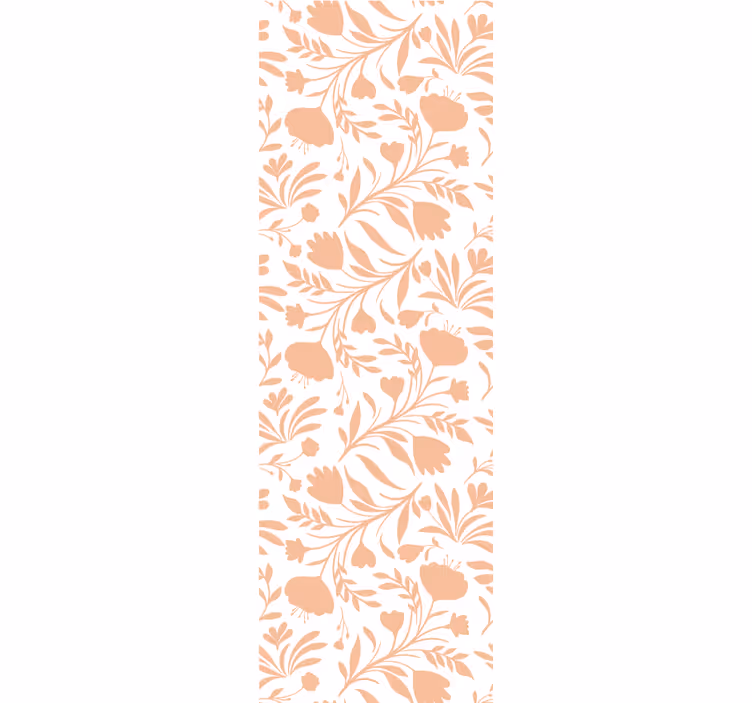 Bloemige lente vibes bloemen behang - TenStickers