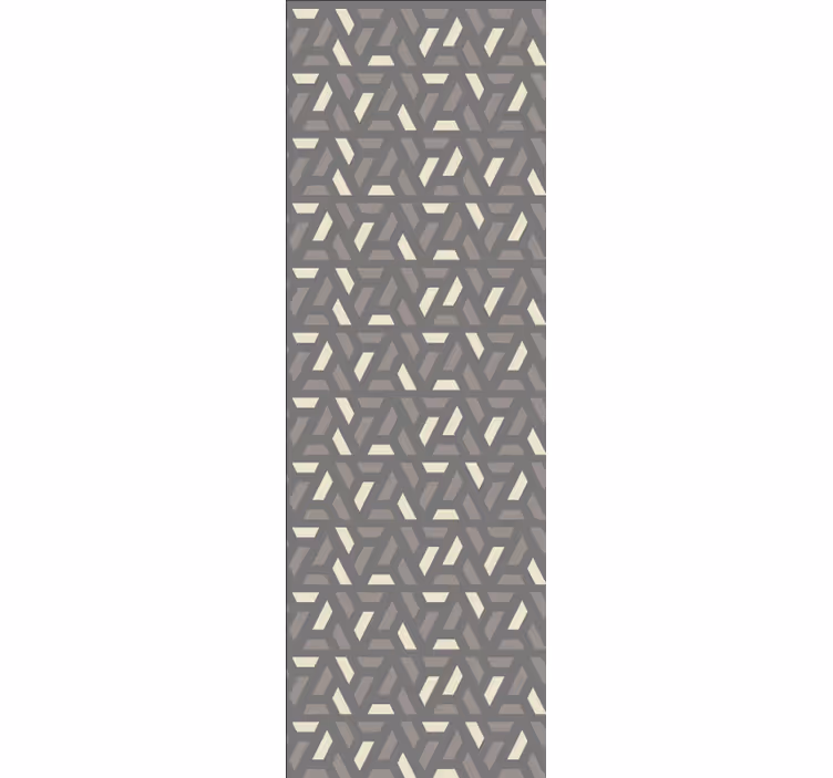 Abstracte vormenlaag behang geometrisch - TenStickers