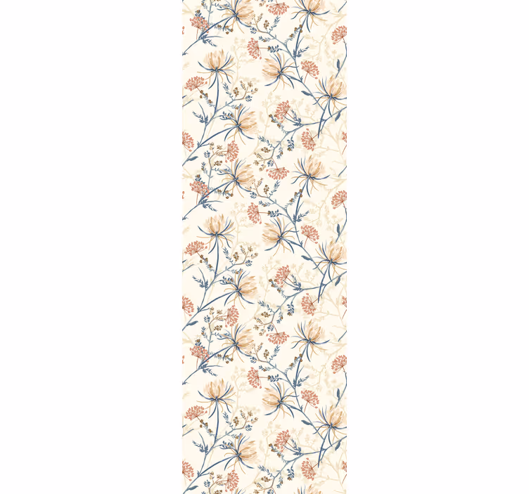 Bloemig bloeiend arrangement bloemen behang - TenStickers