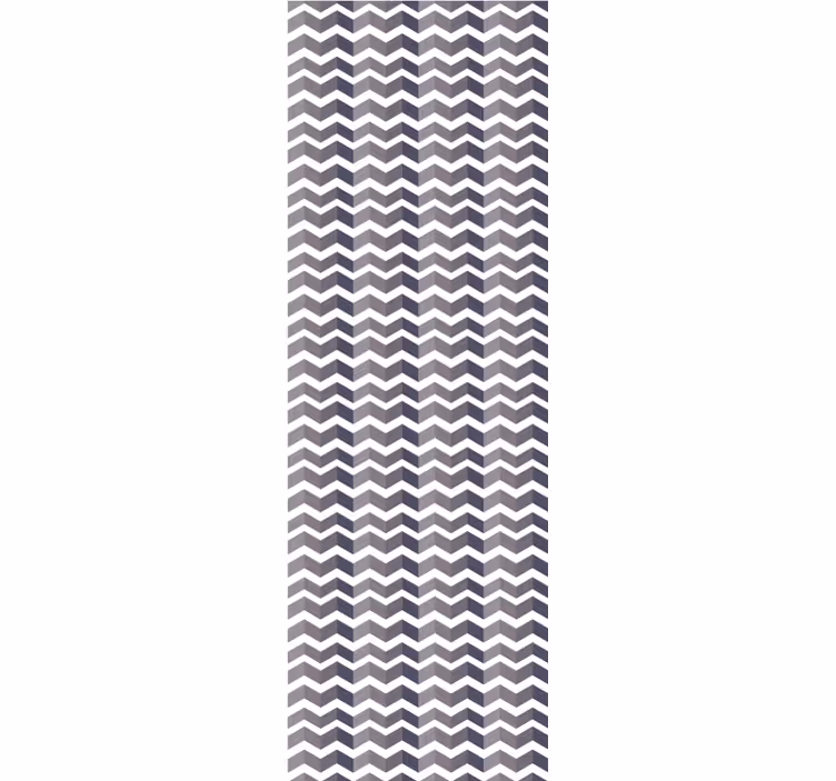Chevron-vormen behang geometrisch - TenStickers