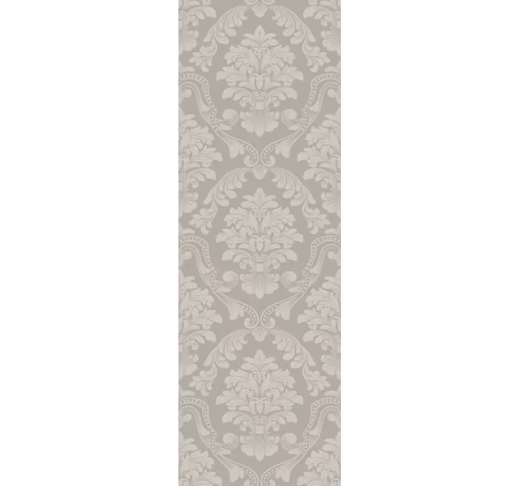 Elegante bladdetails barok behangpapier - TenStickers