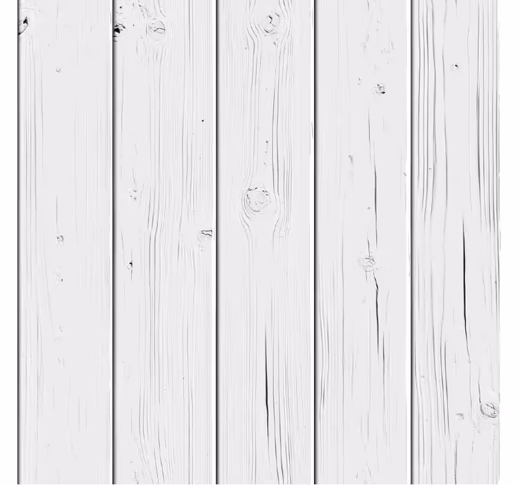 Lichtgrijze houten panelen behang keuken - TenStickers