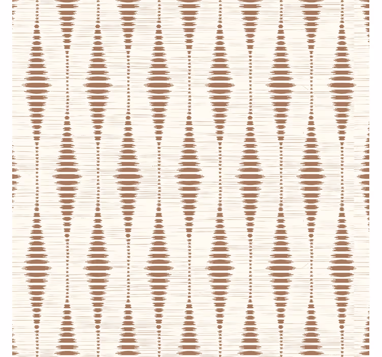 Mokkamousse rabaul ikat geometrisch behang - TenStickers