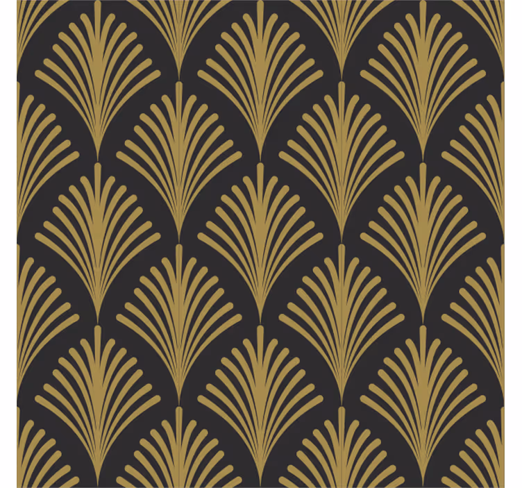 Gouden glamour uit de jaren twintig behang anders vintage - TenStickers