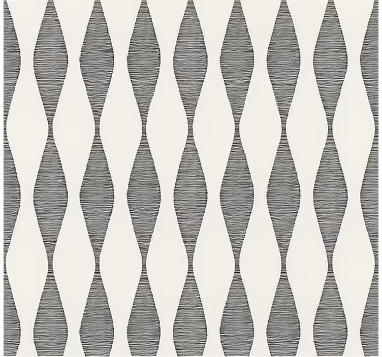 Rabaul ikaat beige motif behang keuken - TenStickers