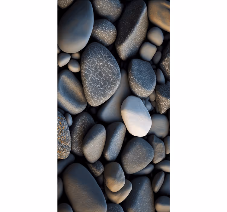 Fotobehang natuur oceanstenen - TenStickers