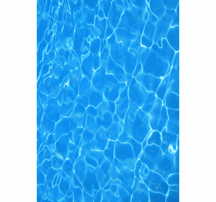 Behang woonkamer blauwe watertextuur - TenStickers