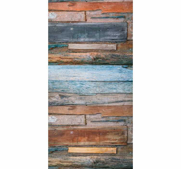 Behang woonkamer old opaque effect - TenStickers