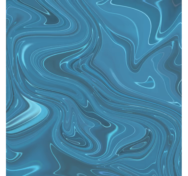 Behang woonkamer abstract grijs en turquoise cement - TenStickers