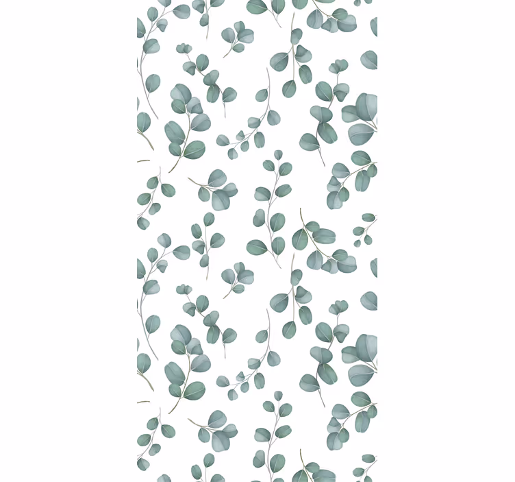 Behang print elegant naadloos aquarel bloemenpatroon - TenStickers