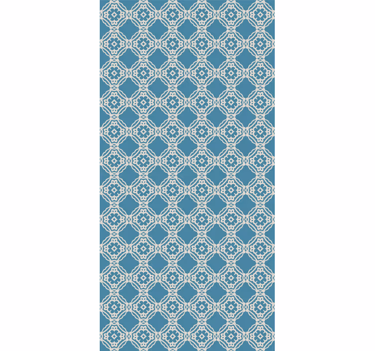 Slaapkamer behang met complexe geometrische indeling - TenStickers
