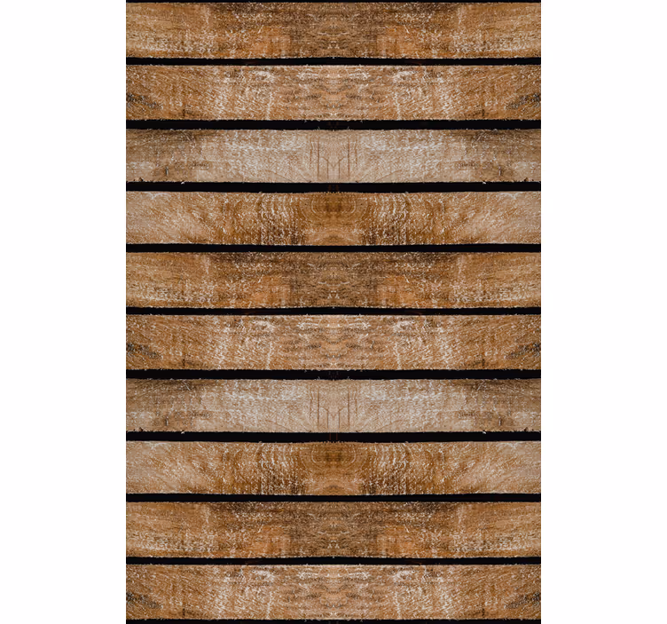 Behang print houten pallet - TenStickers