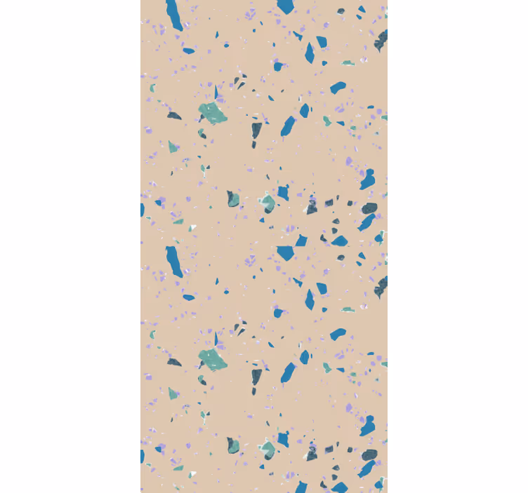 Behangpapier slaapkamer abstract geometrisch element - TenStickers