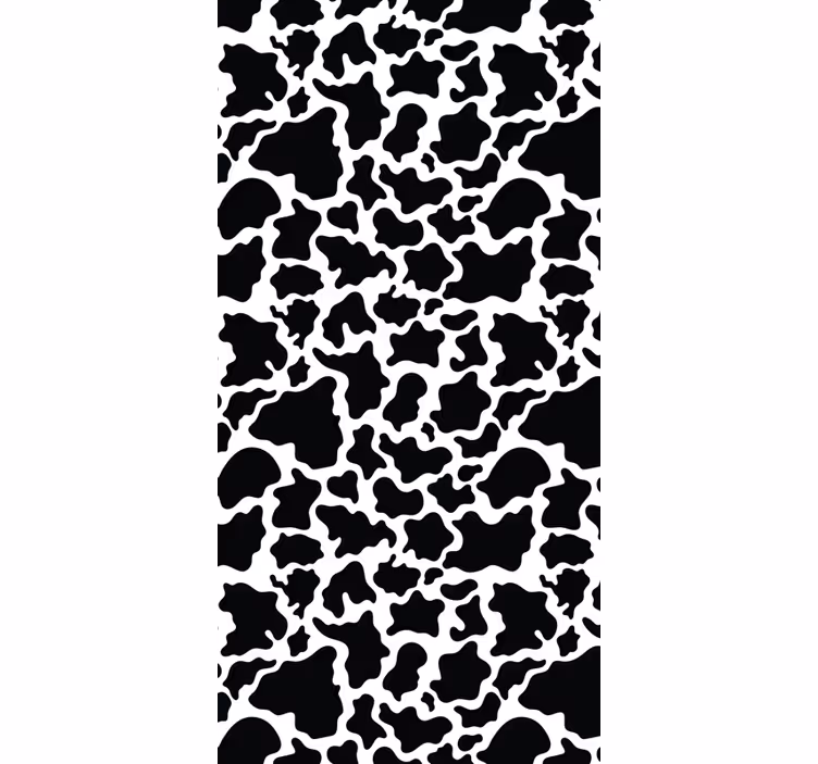 Behang dieren koeienhuidpatroon ontwerp - TenStickers