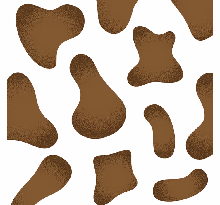 Behang dieren abstract koeienhuidpatroon - TenStickers