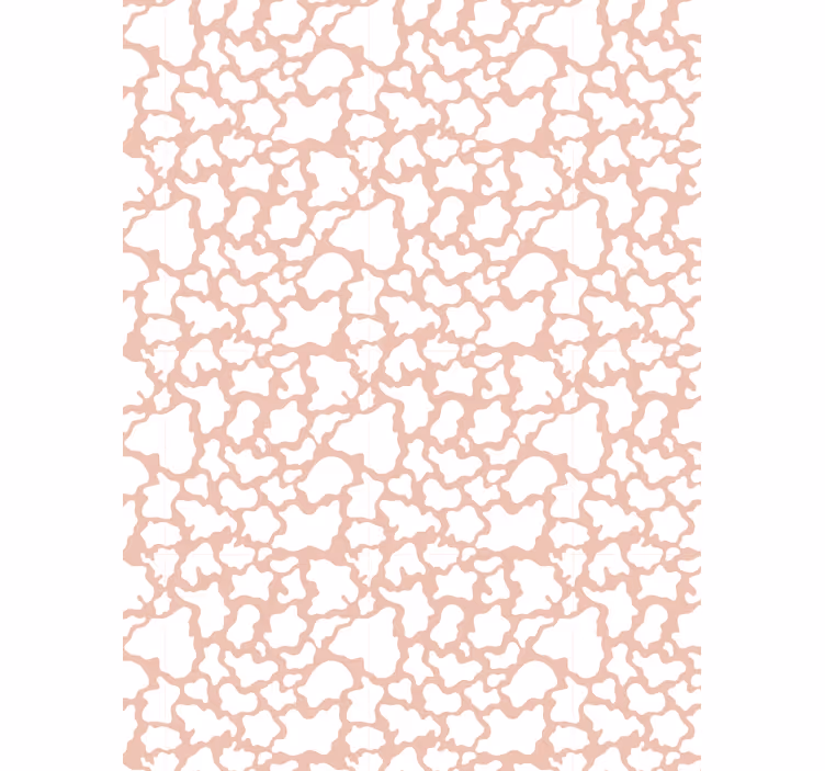 Behang dieren met een gestructureerd roze design - TenStickers