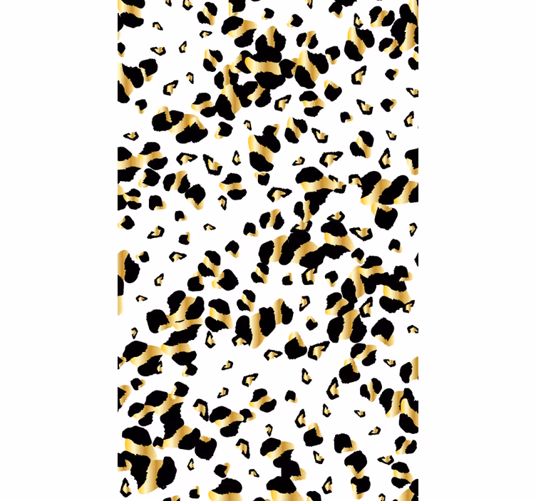 Behang dieren leopardprint dierlijke huid design - TenStickers