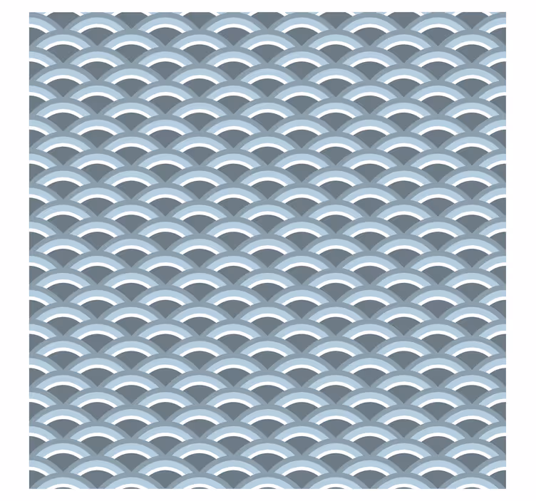 Behang dieren slangenhuid blauw patroon - TenStickers