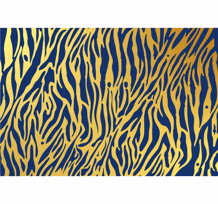 Behang dieren zebra stripe concept - TenStickers