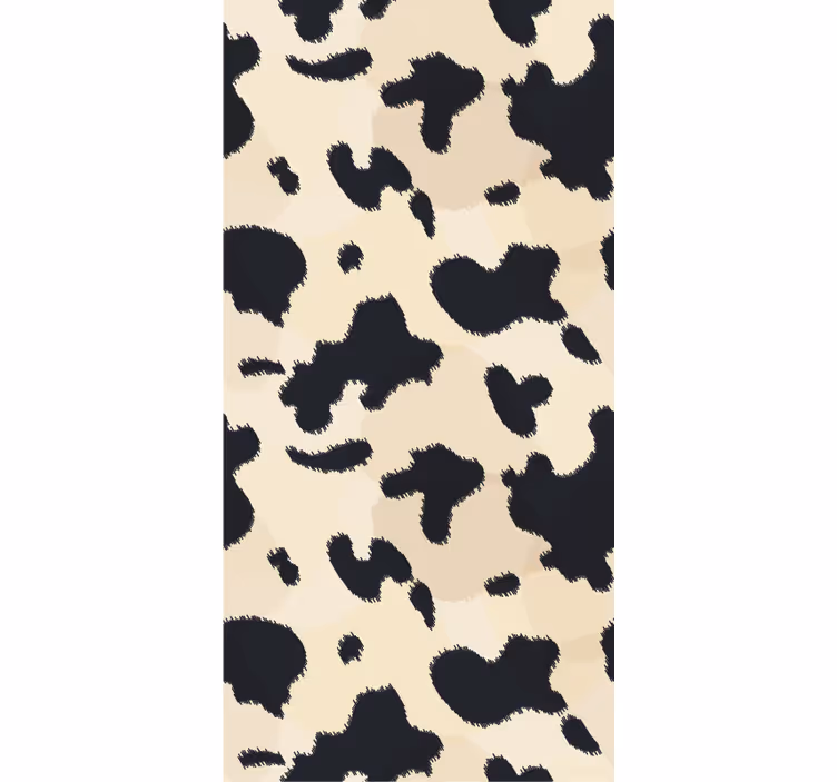 Behang dieren met koeienvlekkenpatroon - TenStickers