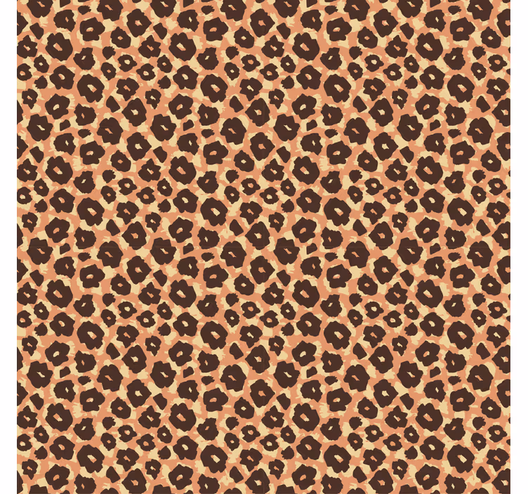 Behang dieren leopardpatroon mix - TenStickers