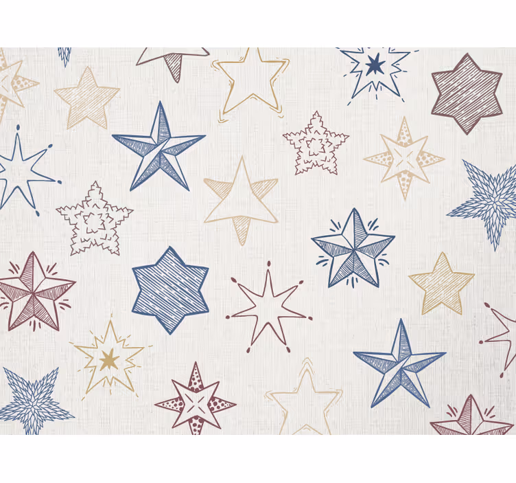 Behang kerst natuurlijke kerst - TenStickers