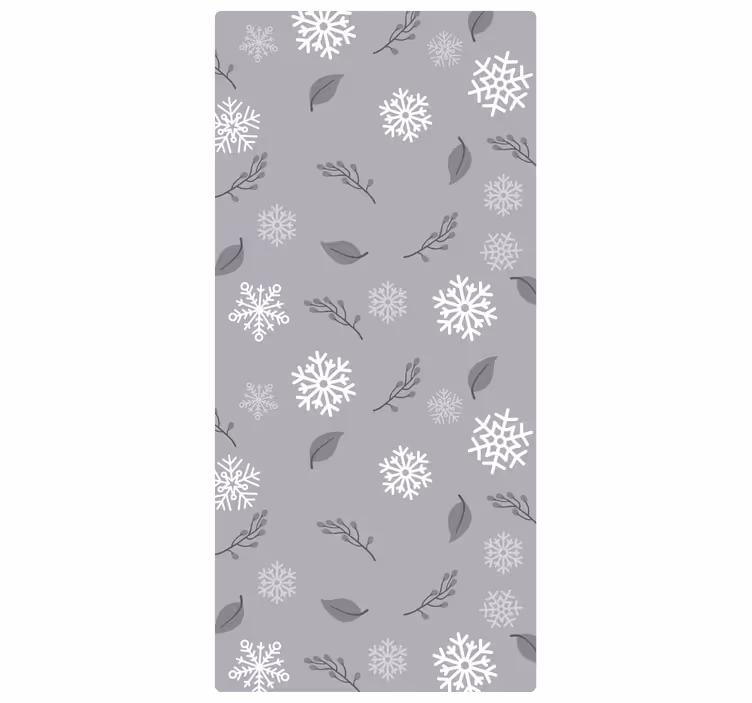 Behang kerst seizoensgebonden sneeuwmotief - TenStickers