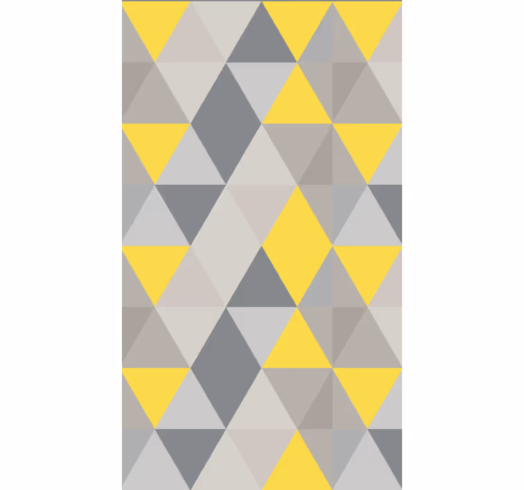 Behang kantoor pantone driehoeken - TenStickers