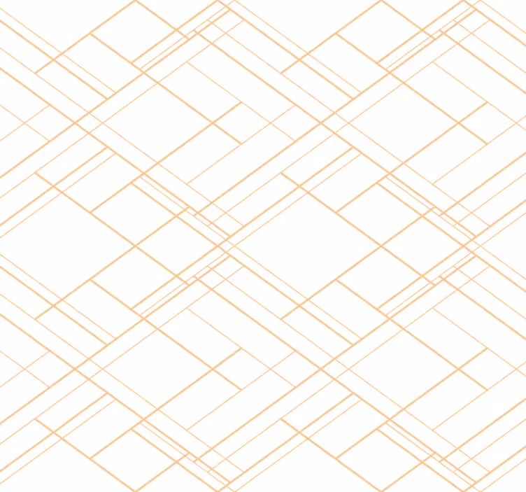 Behang kantoor geometrisch lijnen minimalistisch patroon - TenStickers